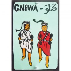 Moroccan Tin Painting - gnawa