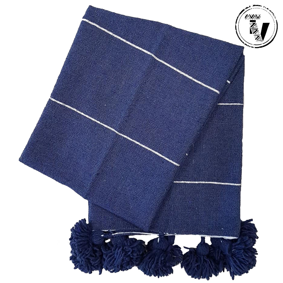 Moroccan 100% Cotton Throw - Home of African Wares I Tribal Village Pty Ltd