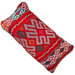 Moroccan Kilim Lumbar Pillow
