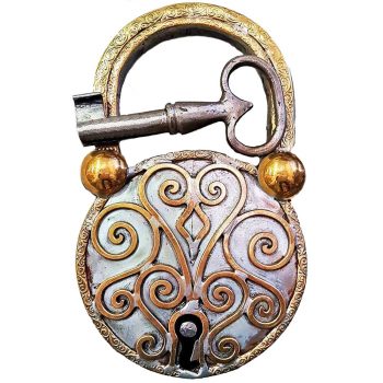 Moroccan Padlock Hand forged