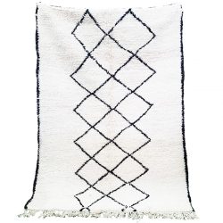 beni ourain wool rug
