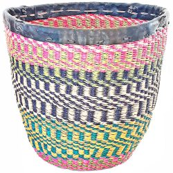 Bolga Basket Planter Waste Bin