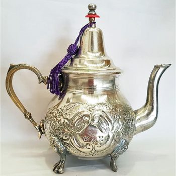 moroccan silver teapot