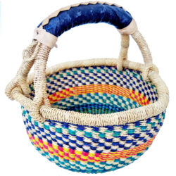 Bolga Basket Small Round