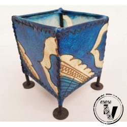 Votive candle holders henna