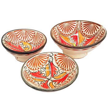 Safi Moroccan Bowls set 3