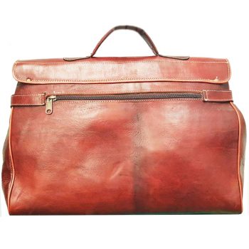 Moroccan Leather Travel Bag