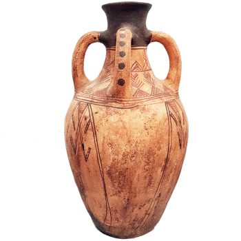 63cm Moroccan Berber tribal water pot