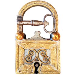 Moroccan Padlock Hand forged