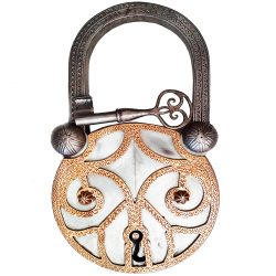 Moroccan Padlock Hand forged