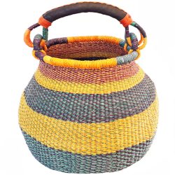 Bolga Pot Basket Large