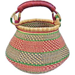 Jingle Christmas Bolga Basket