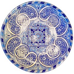 50cm Moroccan Afro Moresque Bowl