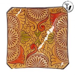 Safi Moroccan Square Plate