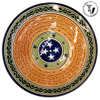 Safi Moroccan Round Bowl