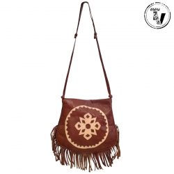 Hausa leather Shoulder Bag