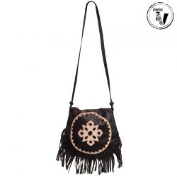 Hausa leather Shoulder Bag