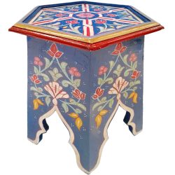 Mashrabiya Painted Side Table