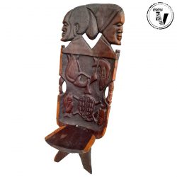 Carved Wooden Malawi Chair