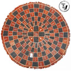 African Hausa Leather Mat