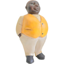 African Colonial Figure Gentleman