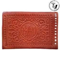 Moroccan Tooled Leather Wallet