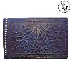 Moroccan Tooled Leather Wallet