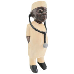 African Colonial Figure Doctor