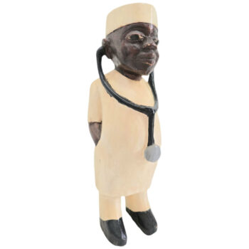 African Colonial Figure Doctor