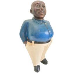 African Colonial Figure Gentleman