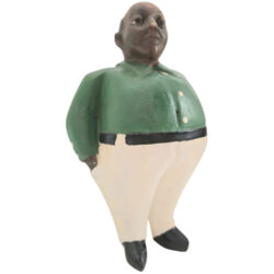 African Colonial Figure Gentleman