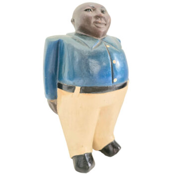 African Colonial Figure Gentleman