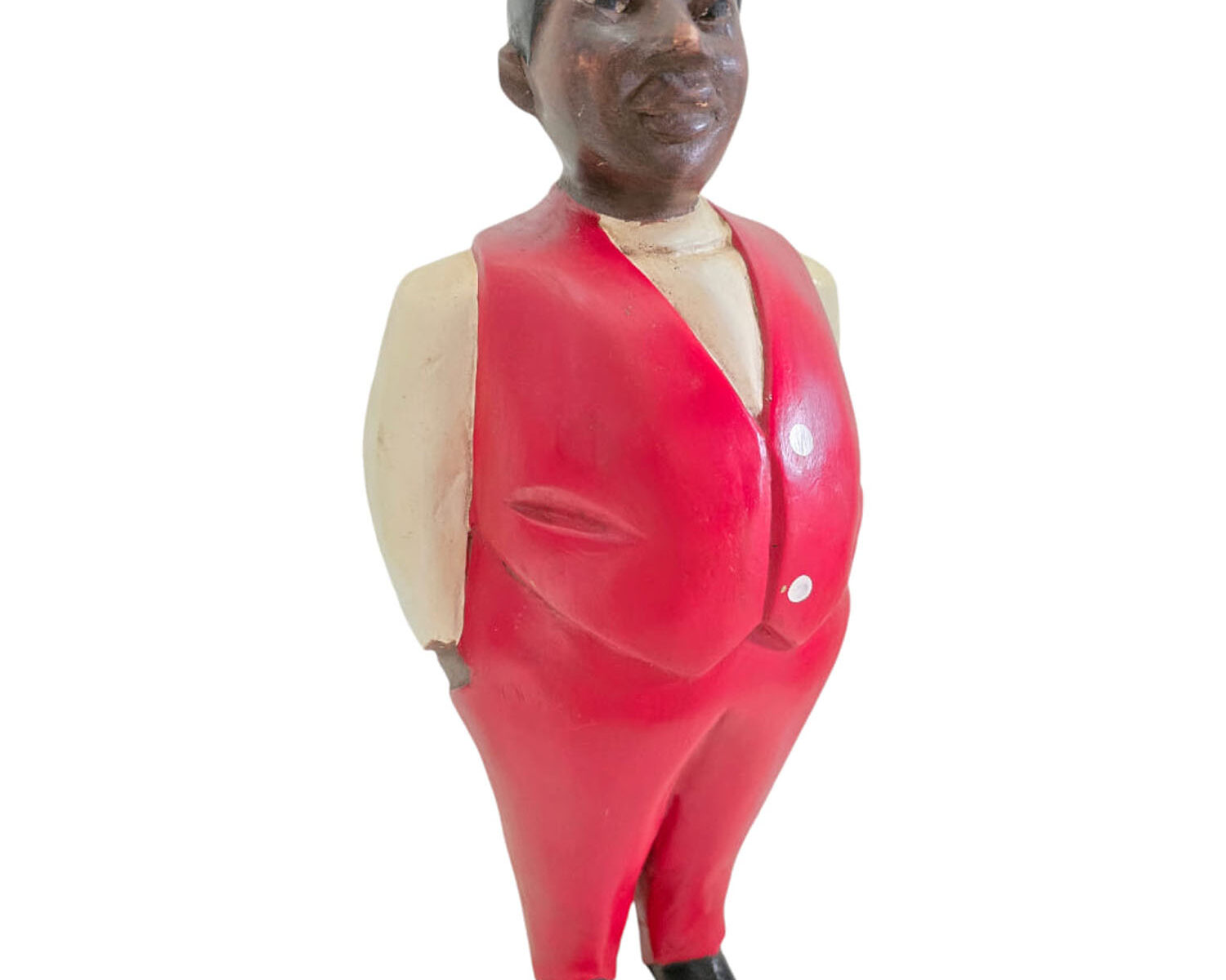 African Colonial Figure Gentleman