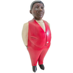 African Colonial Figure Gentleman