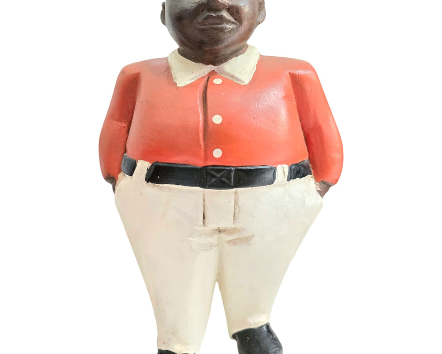 African Colonial Figure Gentleman
