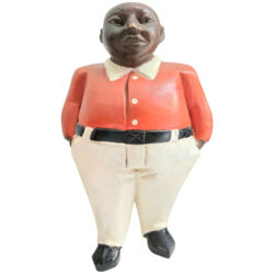 African Colonial Figure Gentleman