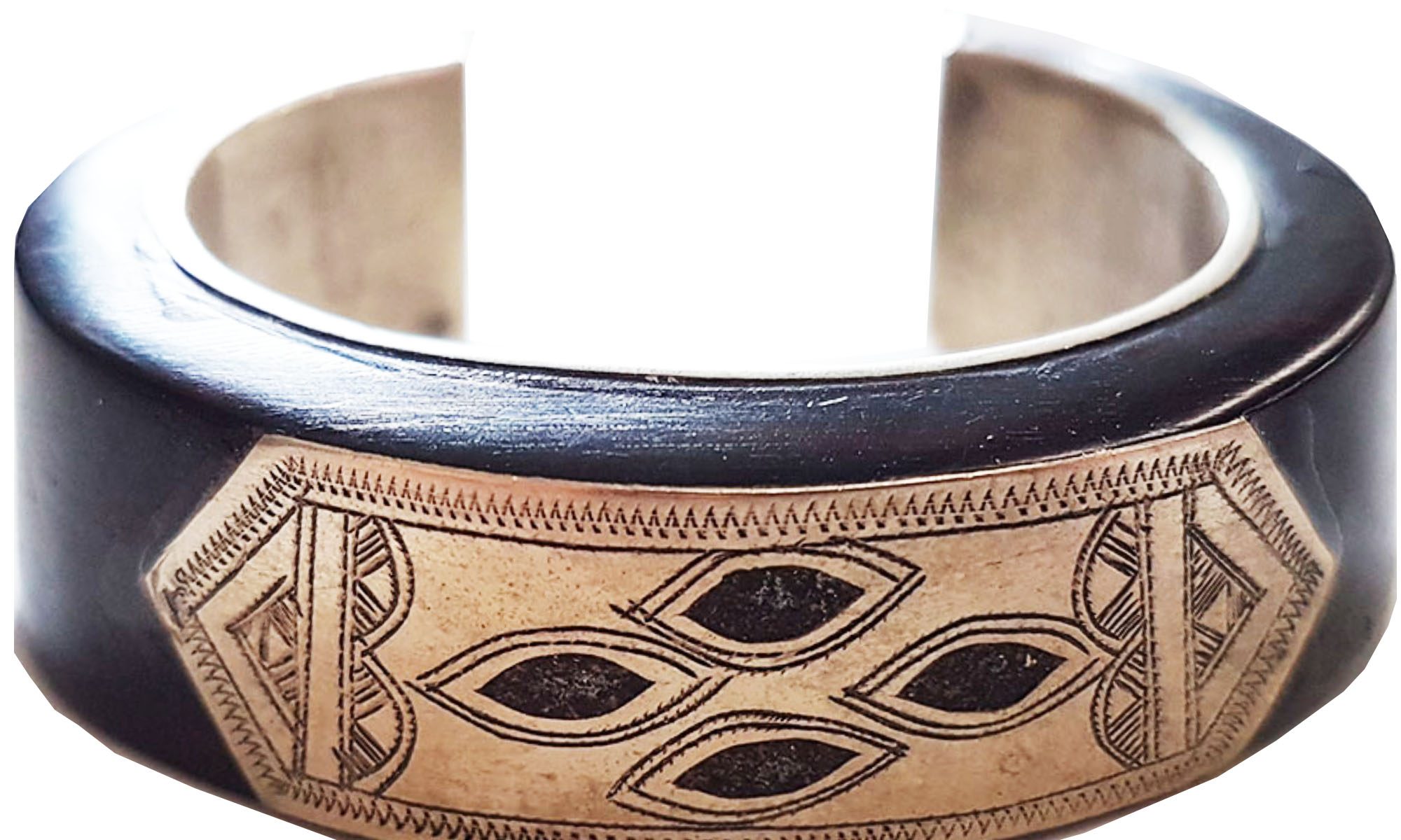 TUAREG SILVER BONE CUFF