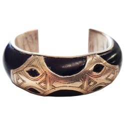 TUAREG SILVER BONE CUFF