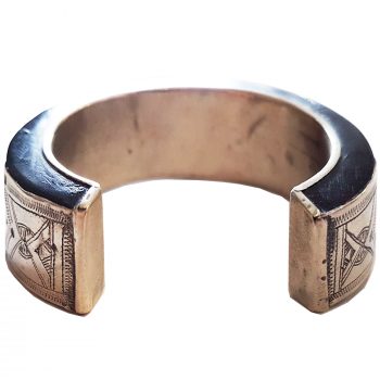 TUAREG SILVER BONE CUFF