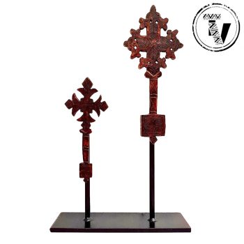 Wooden Ethiopian Coptic Cross