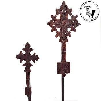 Wooden Ethiopian Coptic Cross