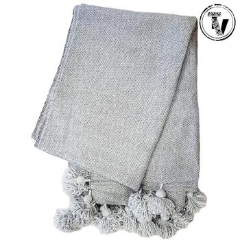 Moroccan 100% Cotton Throw