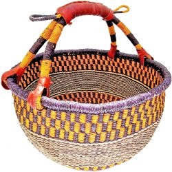 Bolga Basket Extra Large Round