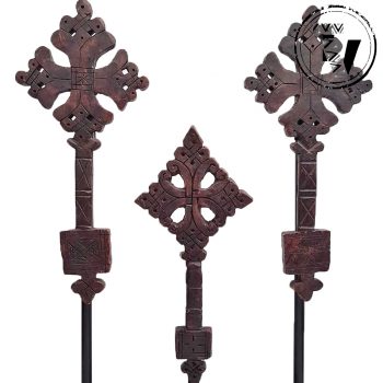 Wooden Ethiopian Coptic Cross