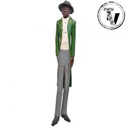 African Colonial Tuxedo Gentleman