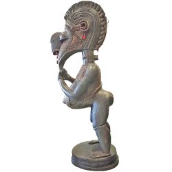 2.1m Baga Nimba Male Statue  