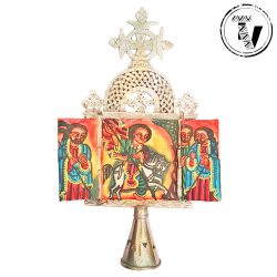 Silver Ethiopian Coptic Icon