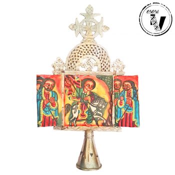 Silver Ethiopian Coptic Icon