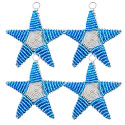 Christmas Star Aqua Set 4