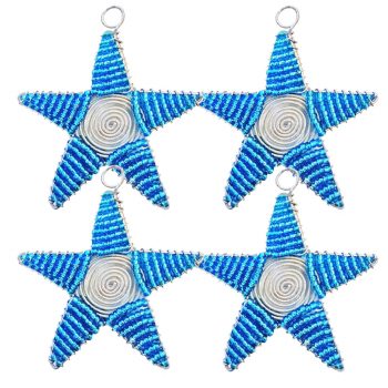 Christmas Star Aqua Set 4